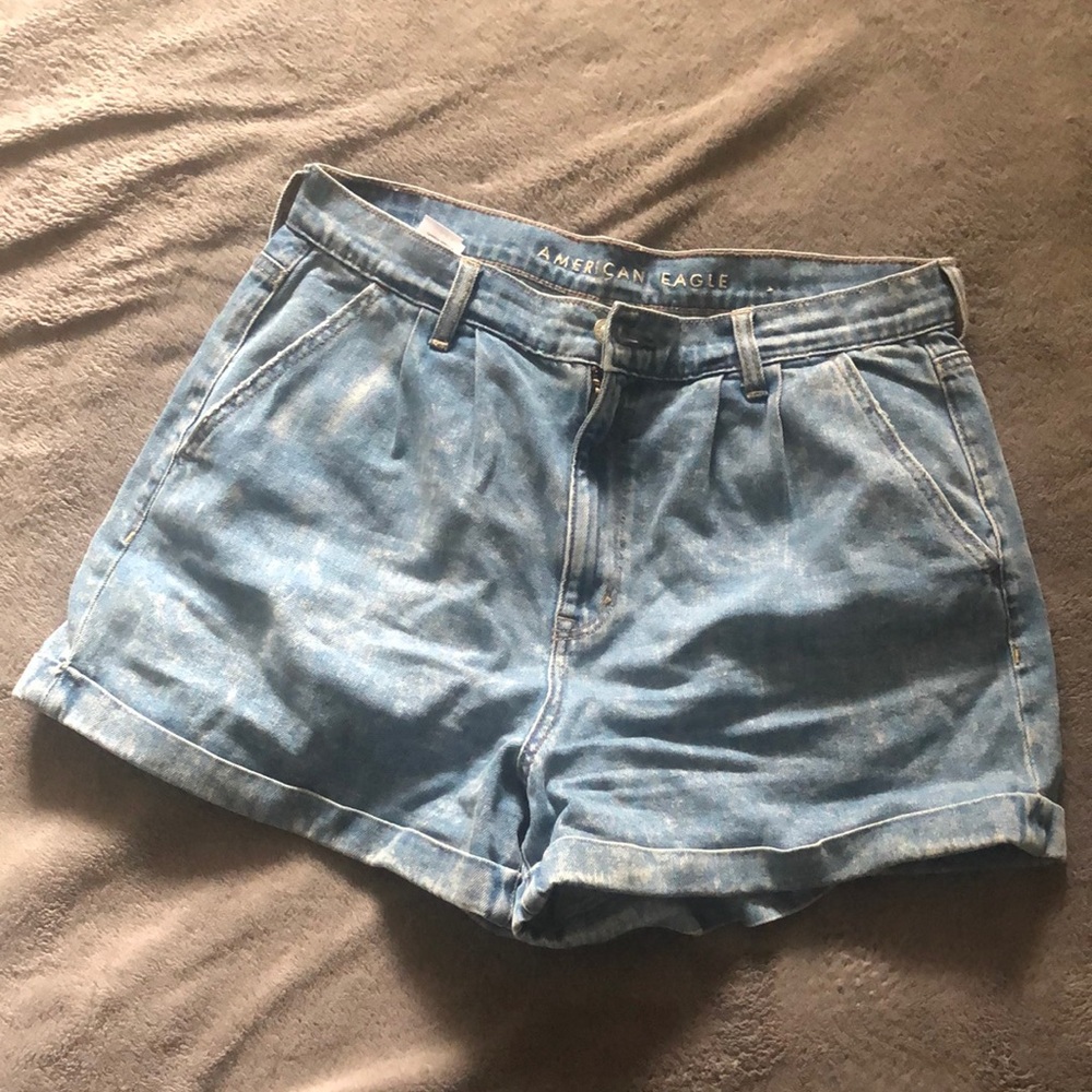 High Rise Mom Short